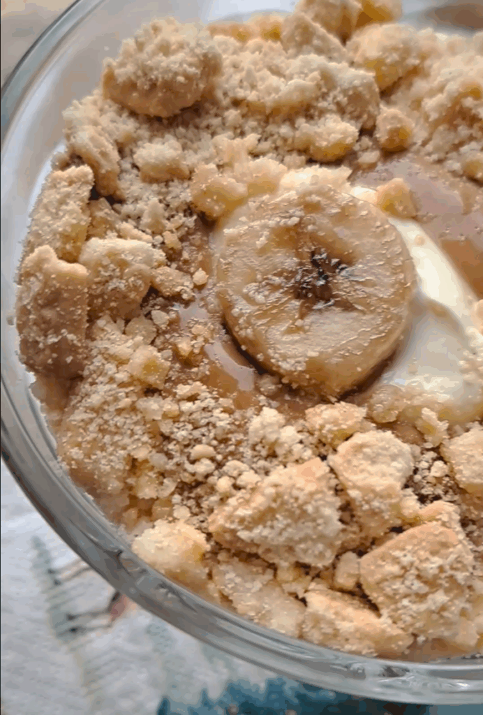 Custard Cream Banoffee